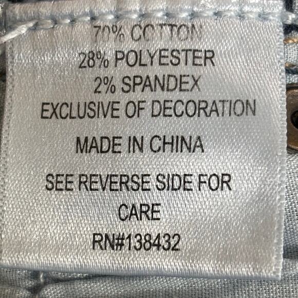 ModCloth Dark Wash High Waist Cuffed Jean Shorts Button Fly Denim Retro Pinup - Picture 9 of 9